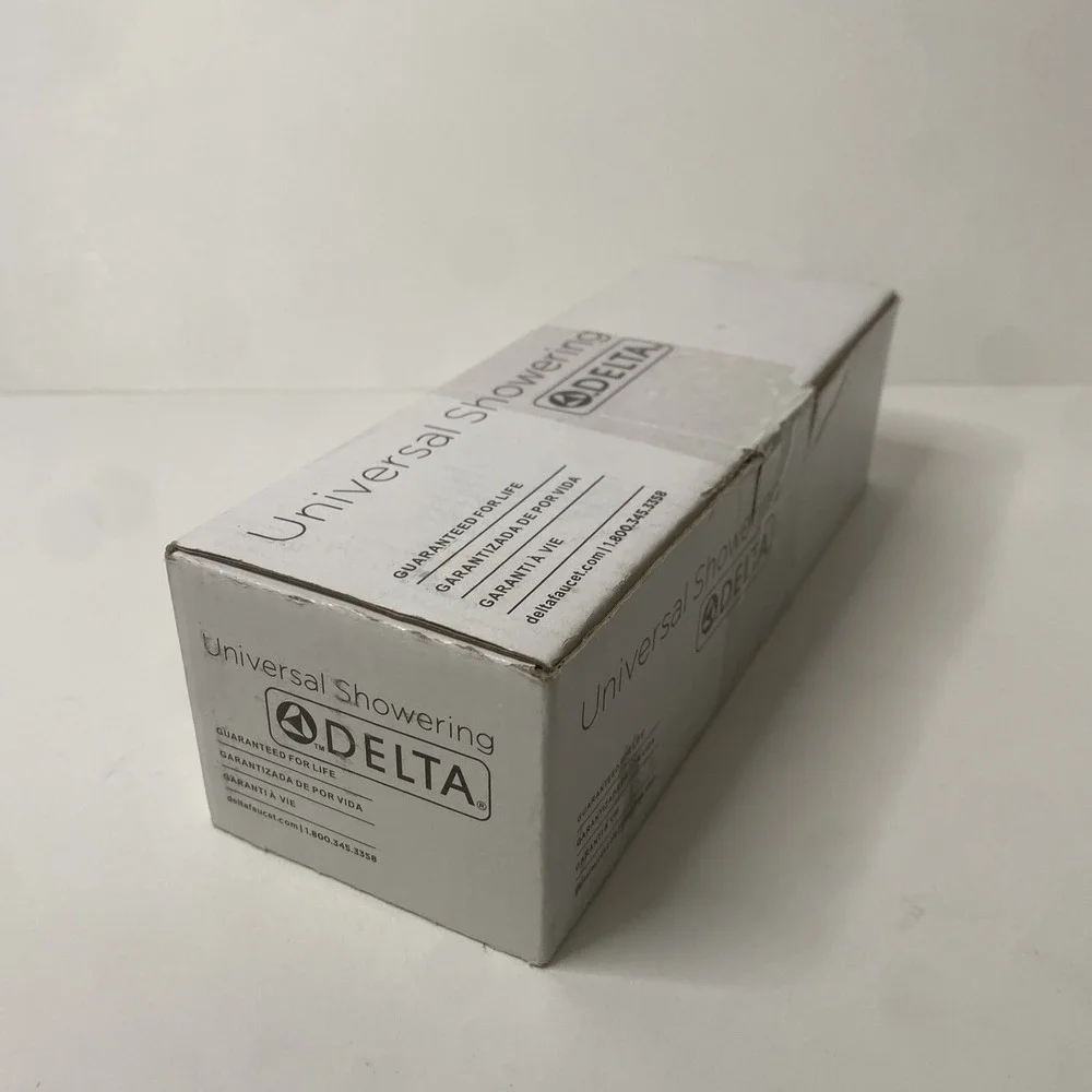 Delta‎ Faucet U4993 Shower Arm & Flange, Chrome New Open Box Ships Free TODAY